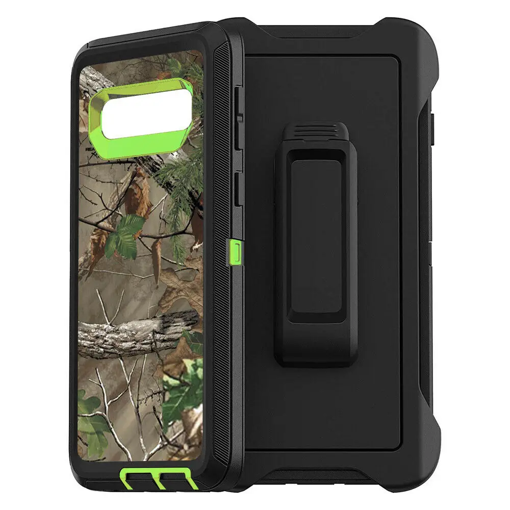Защитный чехол с камуфляжным рисунком настоящего дерева для Samsung Galaxy S10 Plus S10e +