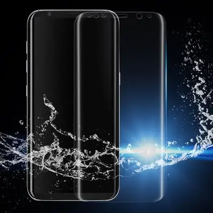 Для Samsung Galaxy S8 S8Plus S7 Edge S6 Plus полное покрытие защита экрана 3D TPU изогнутая пленка