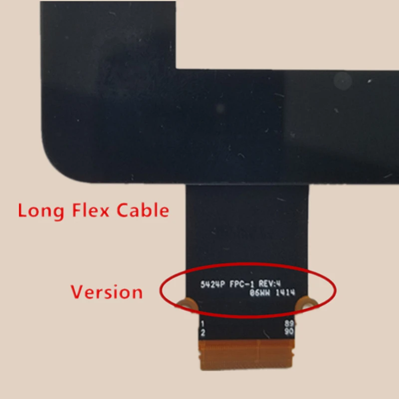 TX201 сенсорный Экран для ASUS TX201L Сенсорный экран планшета за пределами 5424 P FPC-1 RVE4 06WW