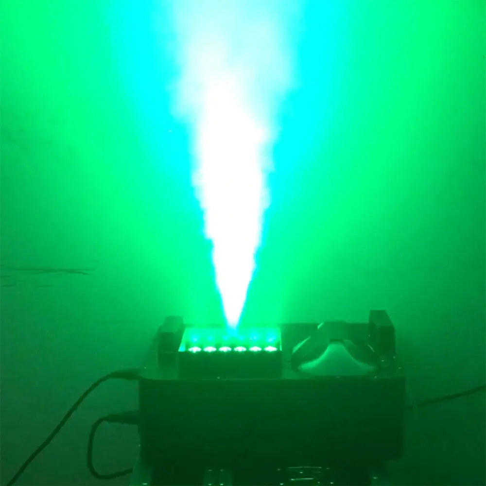 Супер светодиодный 3000Вт RGB 3 в 1 противотуманная машина 2.5л DMX512 дымовая с 24x3w
