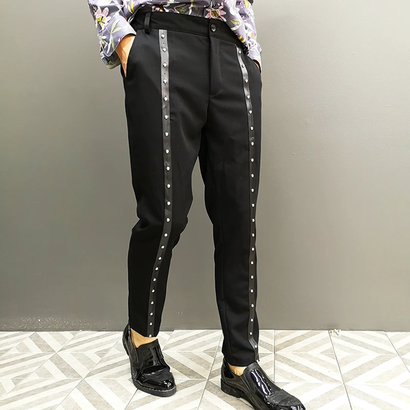 

Customized Men Tie Bow Collar Long Sleeve Slim Fit Fashion Casual Flowers Shirt Male Streetwear Hip Hop Dress Shirt Plus Size