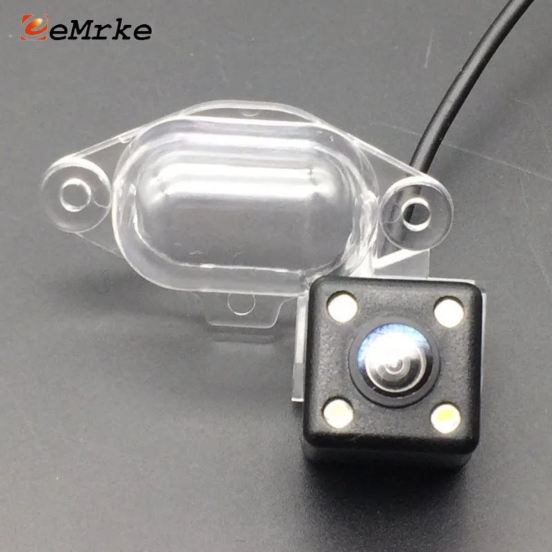 EEMRKE 4 LED Автомобильная камера HD CCD Ночное Видение заднего вида парковочная для Nissan
