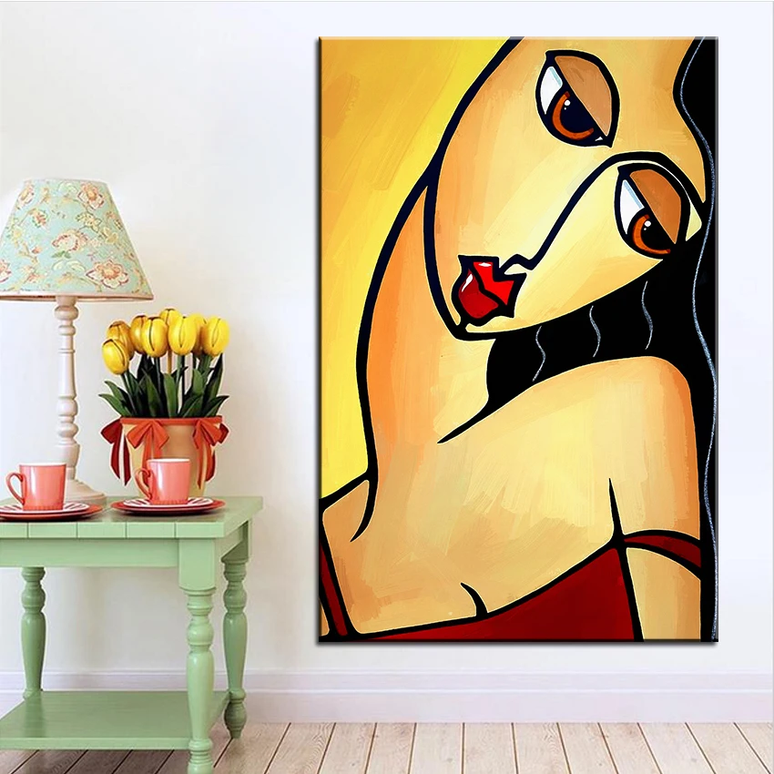 

Large size Printing Oil Painting sunset Wall painting POP Art Wall Art Picture For Living Room painting No Frame
