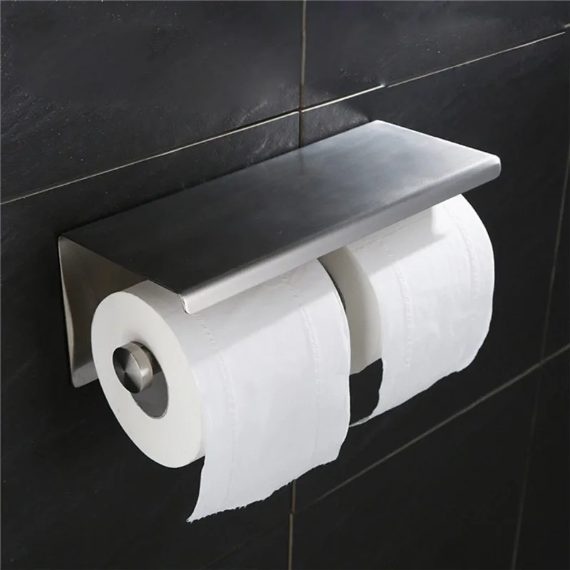Лейден держатель для туалетной бумаги Матовый никель нержавеющая сталь