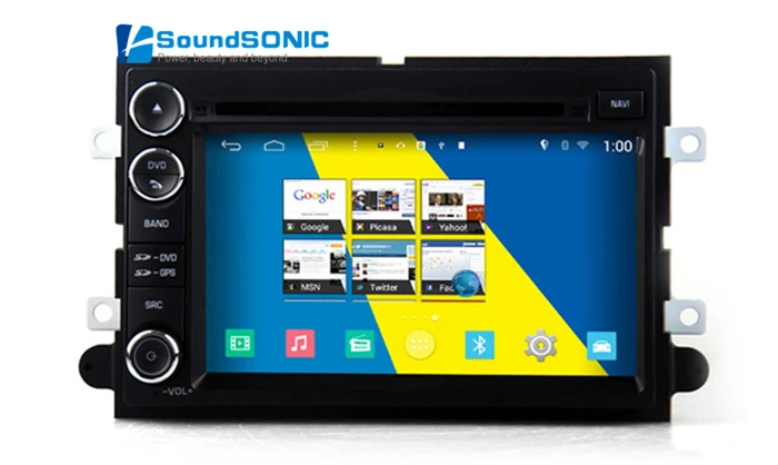 Android 4.4.4 для Ford Fusion Explorer 500 F150 F250 F350 Край Экспедиция Mustang автомобиля Радио Стерео DVD