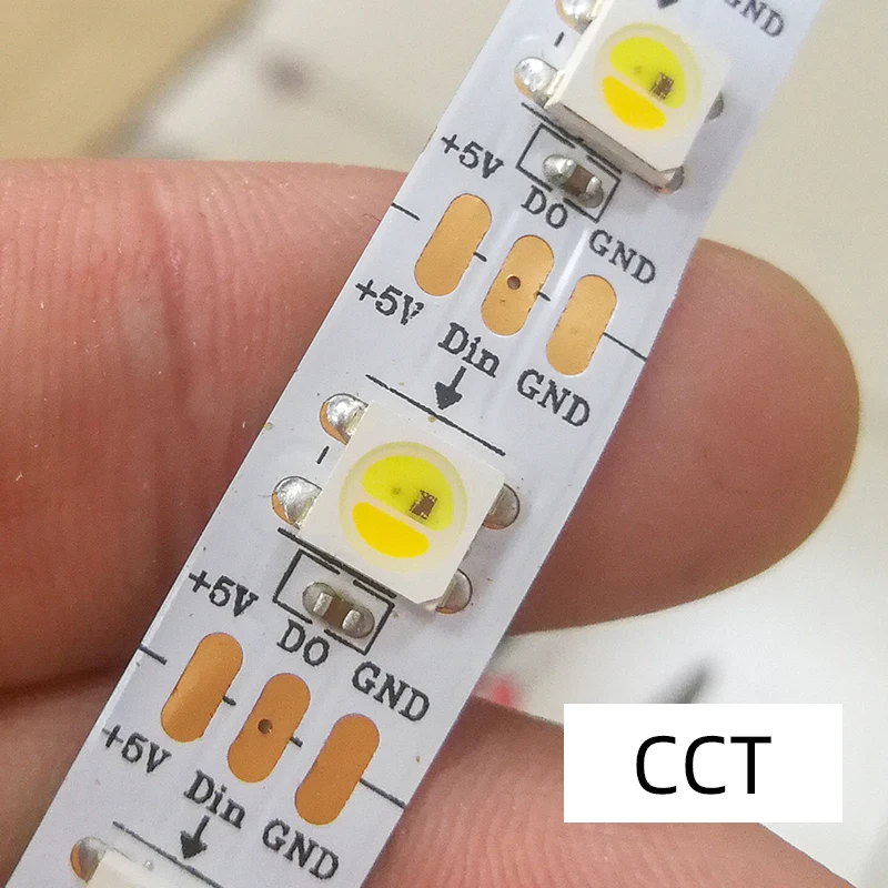

LED digital pixel strip light, single color strip light, white and warm white color CCT, RGB strip light, SPI controller