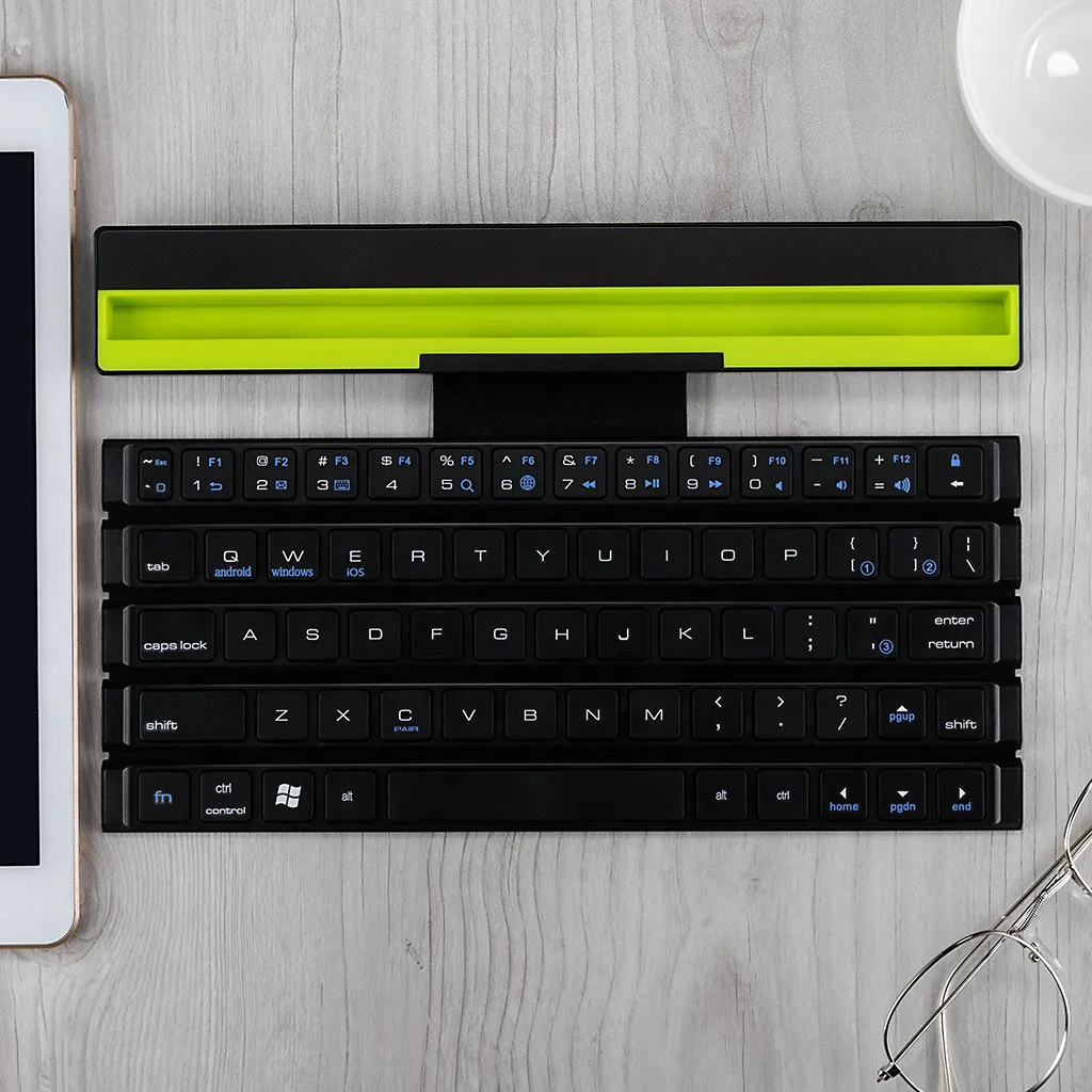 Bluetooth клавиатура R4 Складная с 64 клавишами для IOS/Android/Windows/ipad/планшетов|Клавиатуры|