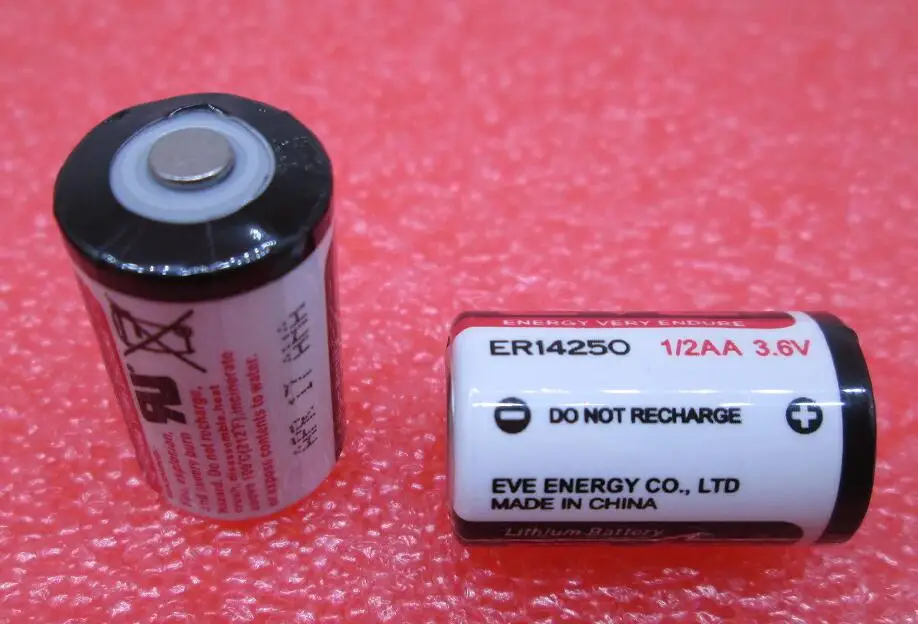 

1pcs/lot Free shipping HOT NEW battery ER14250 14250 3.6V 1200mah Lithium Li-ion battery