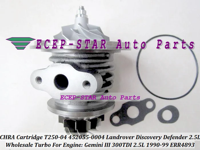 Турбо-картридж CHRA 452055 452055-5004S ERR4893 для Land-Rover Discovery Range Rover Gemini 3 300TDI 2 5 л бесплатная