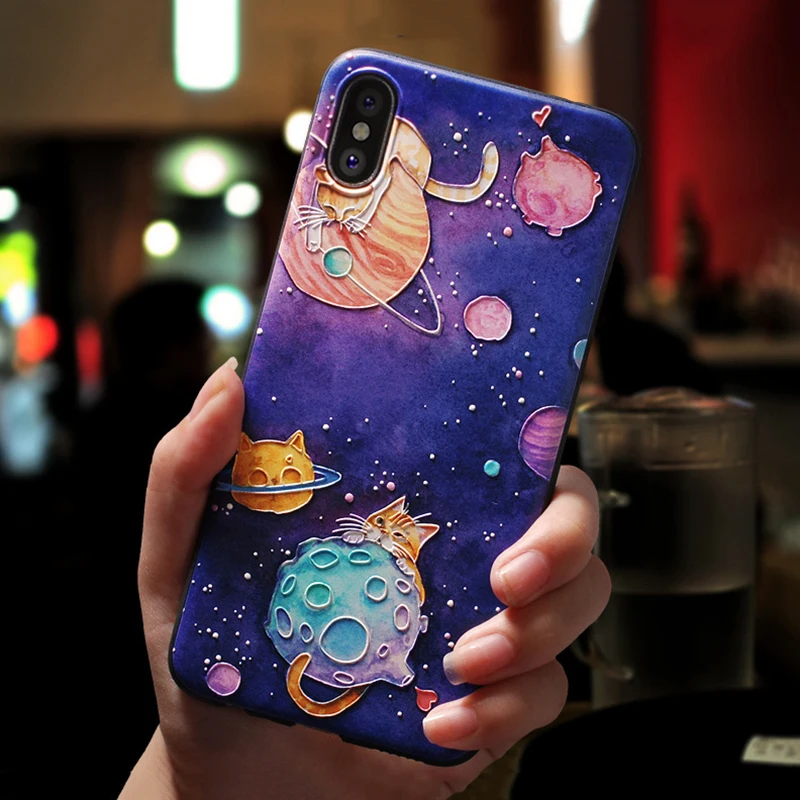 3D рельеф матовая крышка для Xiaomi Redmi K20 S2 4A 5 Plus 6A Note 3 4X5 5A 6 7 Pro для мобильного телефона xiao Mi 5X 6X Mi 9 Honor 8 Lite F1 чехол