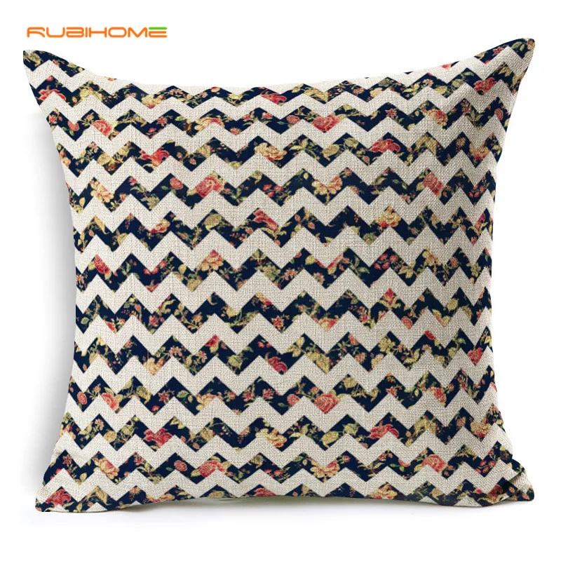 RUBIHOME модные популярные розы музыка якорь декоративная наволочка пледы полиэстер