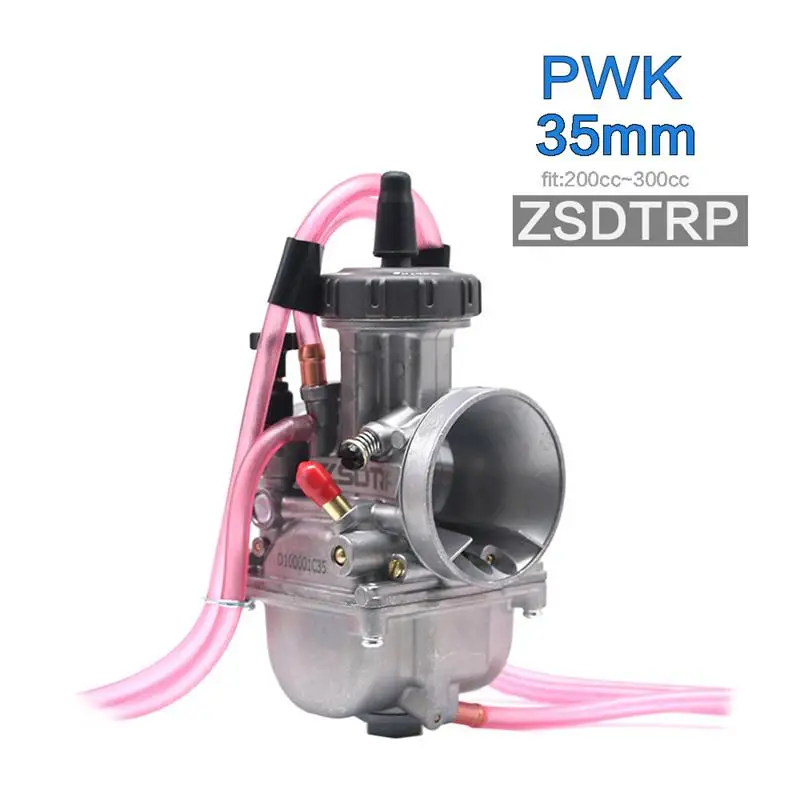 ZSDTRP 35mm ZSDTRP универсальный большой гоночный мотоцикл PWK Keihin Карбюратор изменить 33 34 35 36 38 40 42 мм подходит на 200cc до 500cc мотор - Цвет: ZSDTRP 35mm