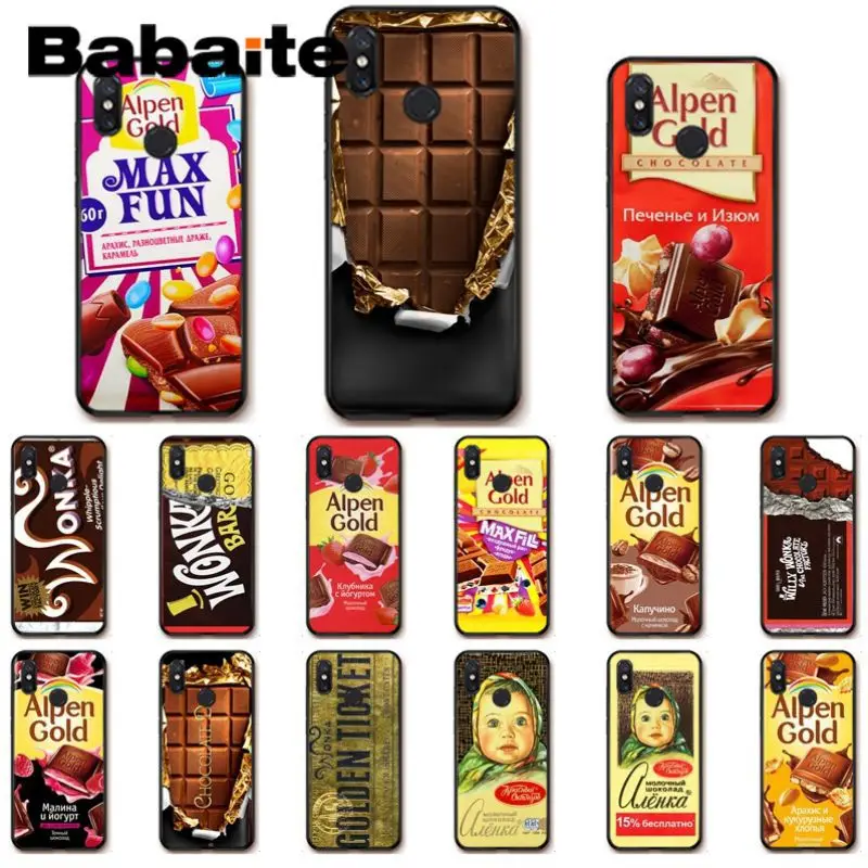 Аксессуары для телефона Babaite alenka bar wonka chocolate чехол xiaomi mi 8se 6 mi8lite note2 note3 mix2 max2 max3