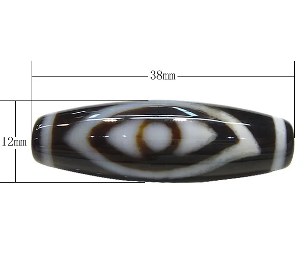 

Натуральный Тибетский камень, бусины Dzi, Овальный Феникс глаз и двухцветный подходящий браслет, «сделай сам», модные ювелирные изделия, пода...