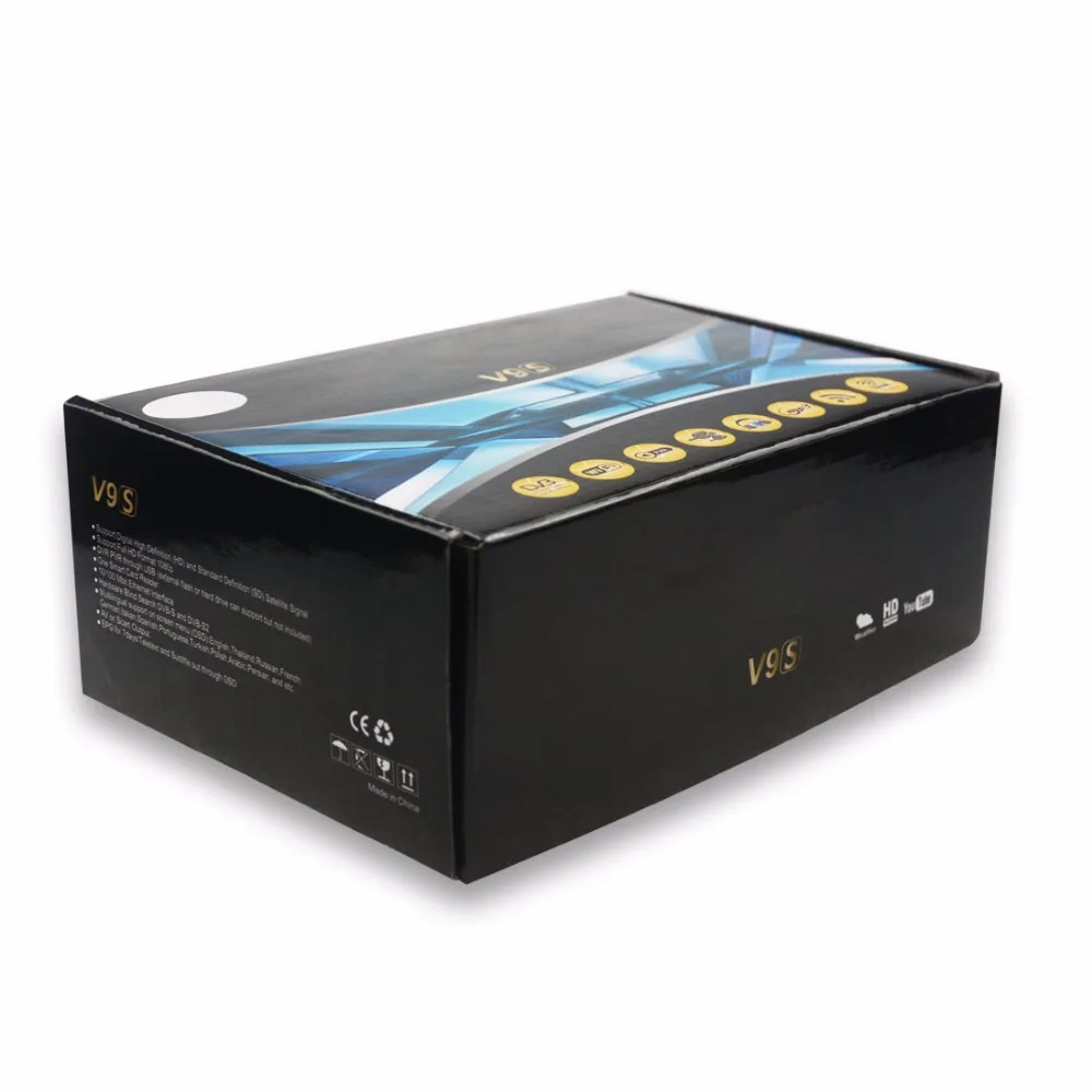 Горячие SOLOVOX V9S DVB S2 HD спутниковый ресивер USB Порты и разъёмы веб ТВ Wifi построить в