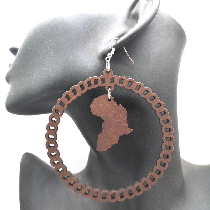 

Africa Wooden Earrings can mixed 2 colors