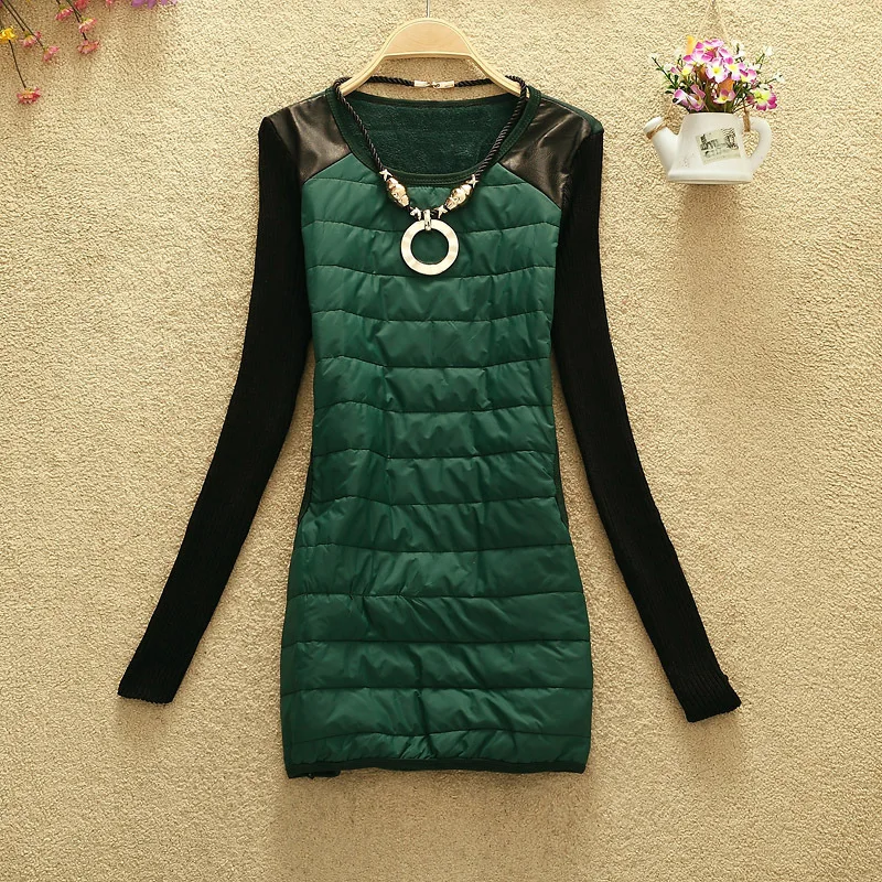 2014 Autumn Winter New long-sleeved Dress | Женская одежда