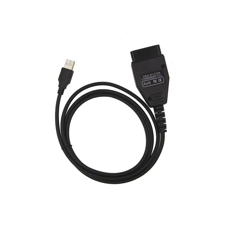 OBD2 диагностический инструмент VAG K + CAN Commander 1 4 с FTDI FT232RL PIC18F258 чип для VW/SKODA/AUDI/SEAT USB