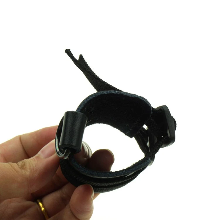 Кожаный удлинитель для пениса секс-игрушки мужчин антиблистерное увеличение