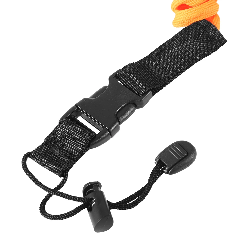 Эластичный поводок для весла Каяка безопасная удочка гребли лодки Спиральный