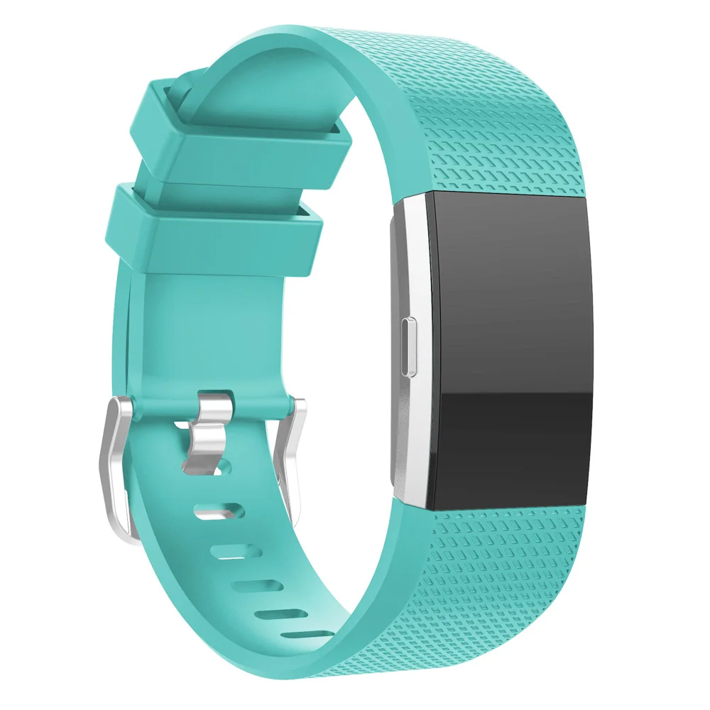 Силиконовый ремешок для часов для fitbit charge2 band умный Браслет для фитнеса часы сменный ремешок для спортивных часов полосы для fitbit Charge 2