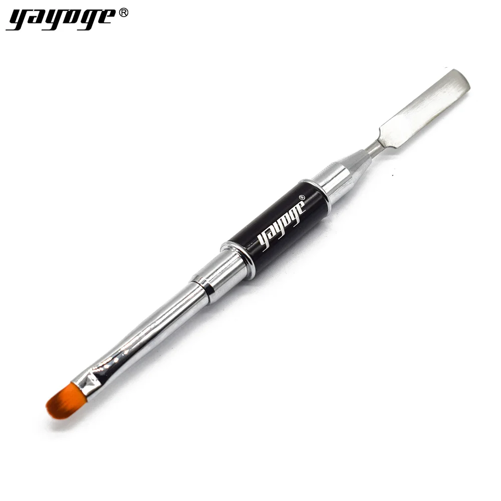 double-use pen Yayoge поли гель набор 30 мл УФ-гель для ногтей быстрое строительство полигель для наращивания ногтей гель лак дизайн советы - Цвет: double-use pen