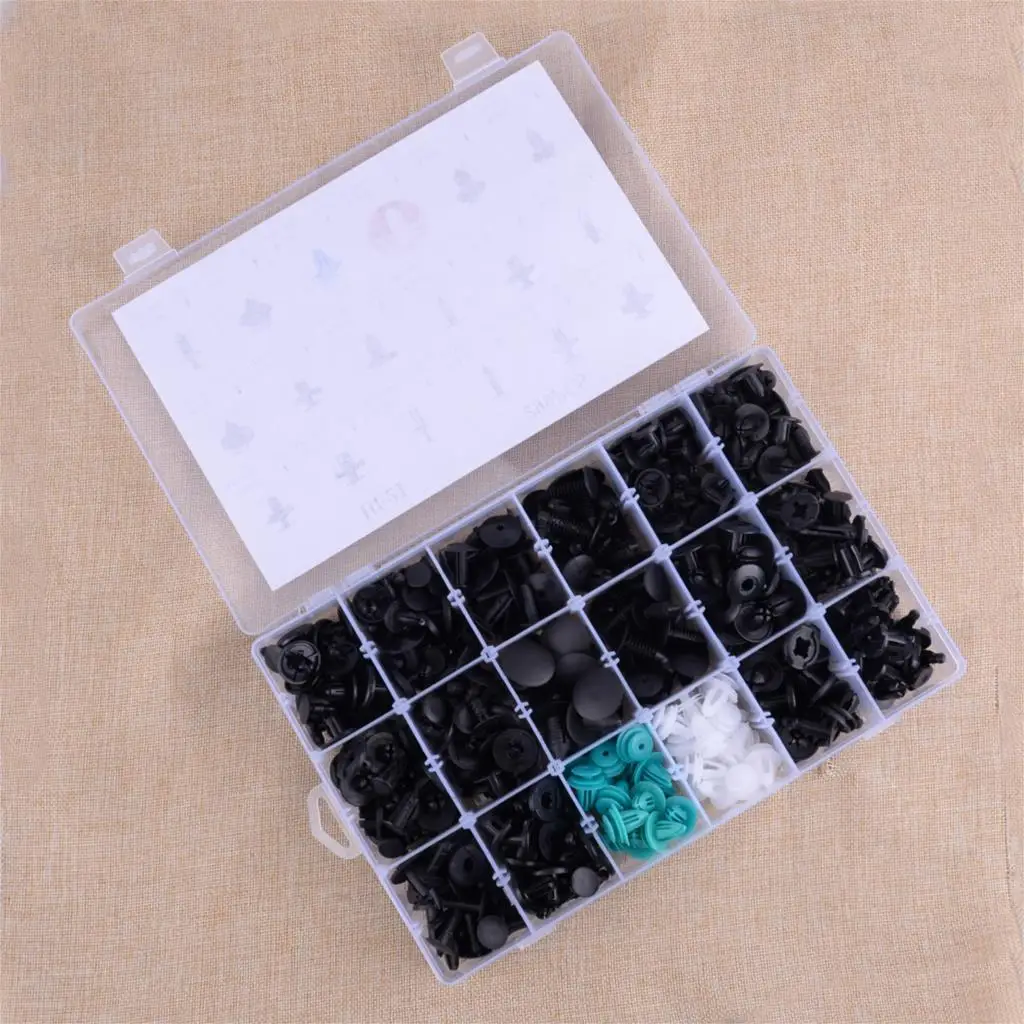 

Универсальные фиксаторы CITALL 18 размеров 299 шт. для кузова автомобиля, заклепки, фиксаторы, панели, зеркальная отделка, изящный комплект