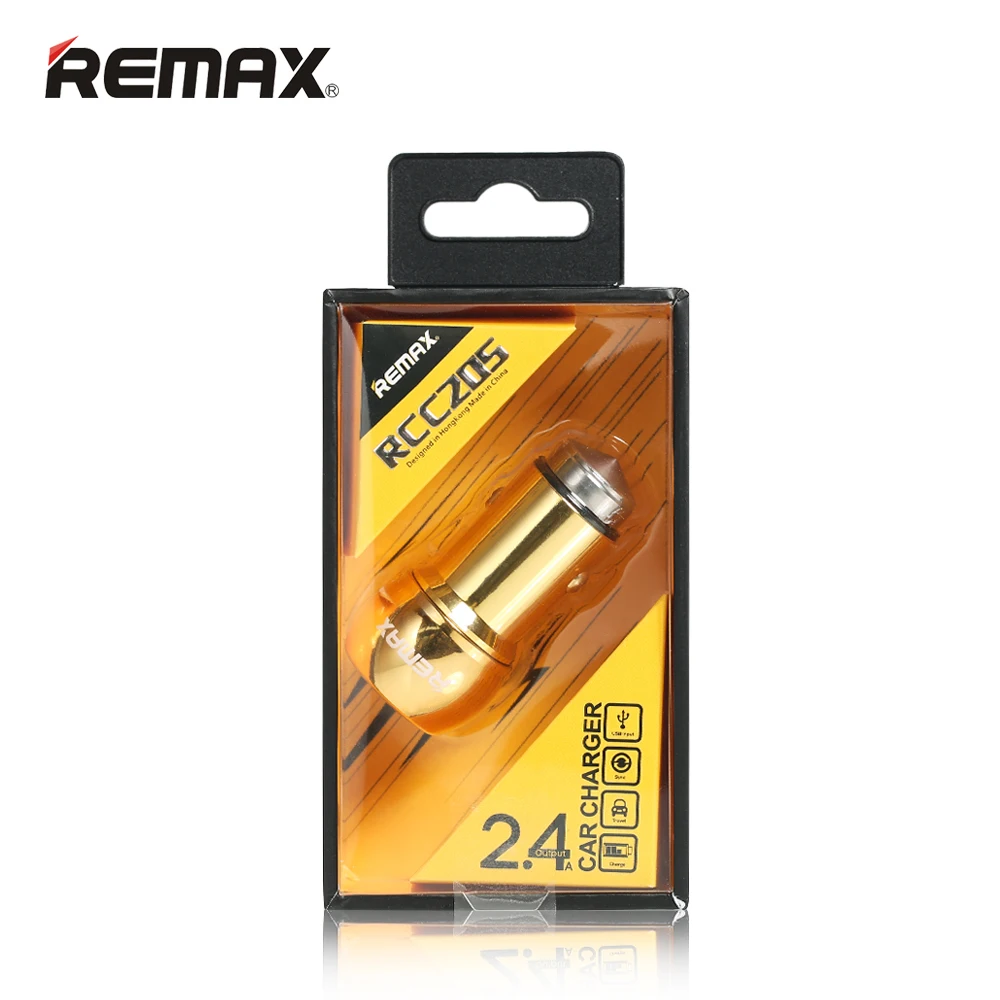 Remax Автомобильное Зарядное Устройство 2.4A Макс Выход Dual USB Порты Аварийный Молоток