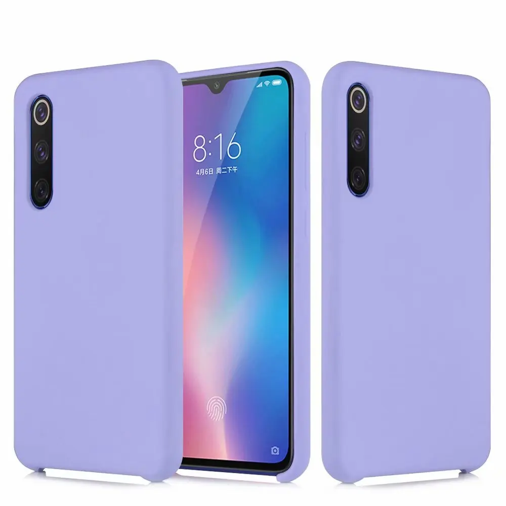 Purple Оригинальные чехлы HYSOWENDLY Macaron для Redmi Note 4X7 Note 7 8 Pro Redmi K20 матовый Силиконовый чехол из ТПУ Для Xiaomi Note 3 9 SE cc9 - Цвет: Purple