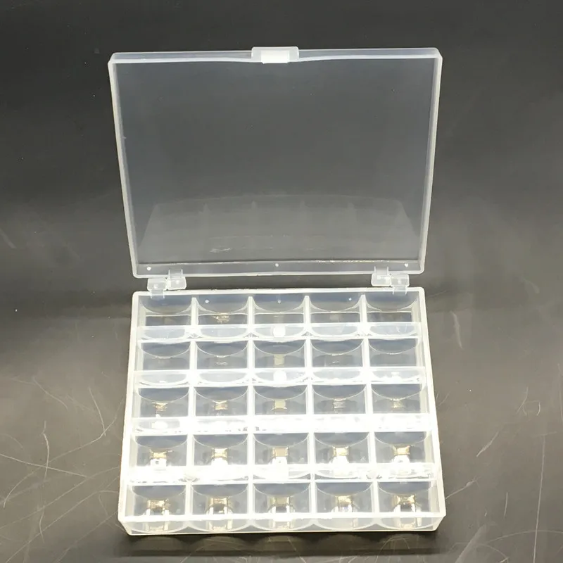 Коробка для хранения катушек с 25 ячейками катушки швейной машинки коробка из