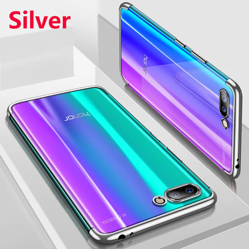 Роскошный телефон чехол из прозрачного силикона чехол на huawei Honor 10 9 лайт 9 10 lite Honor9 Honor10 3/4/6 32/64/128 GB бампер