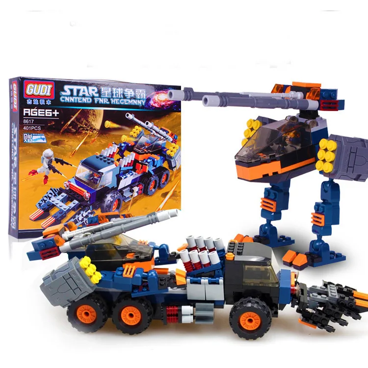 GUDI модели Здание игрушка Совместимость с LEGO Лего Legos Конструктор G8617 401 блок Блоки