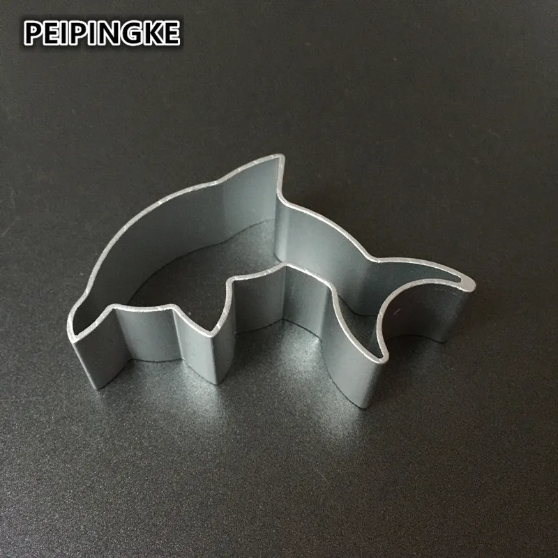 Горячее предложение 1 шт. форма для резки печенья в форме дельфина металлическая