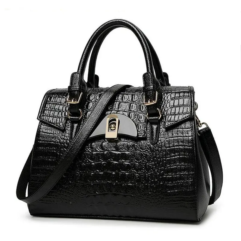 Новая женская сумка из натуральной крокодиловой кожи | Багаж и сумки