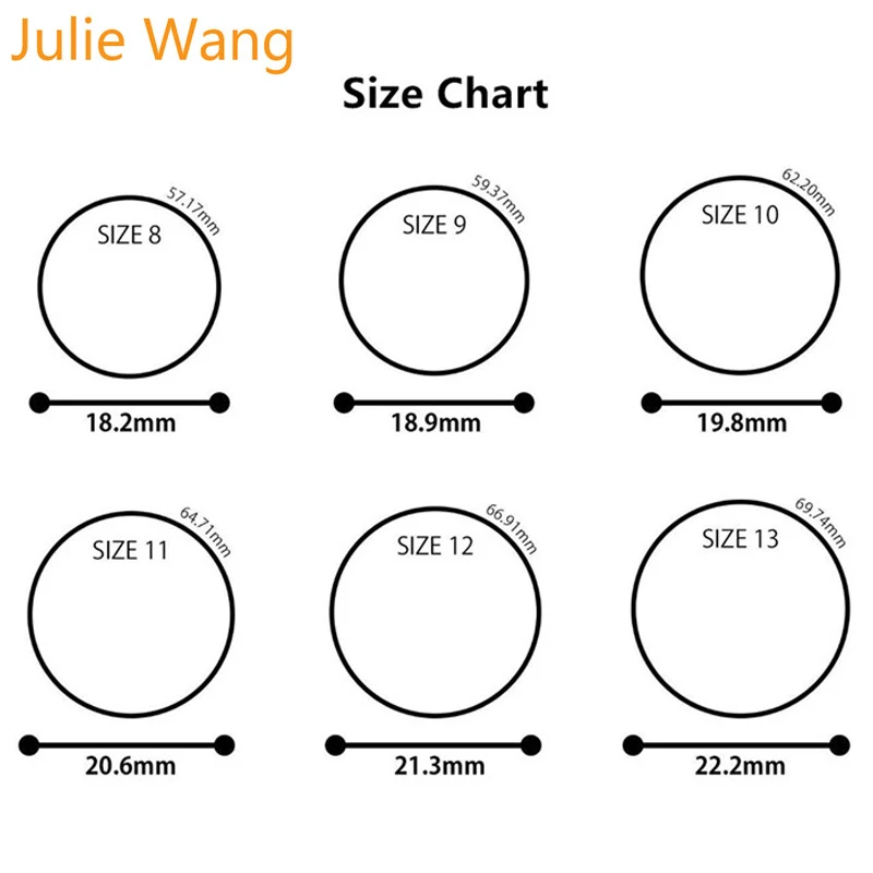 Julie Wang, 5 шт., 8,7 мм, дерево, силикон, мужское кольцо, смешанные, 5 цветов, модные, вечерние, для спорта, свадьбы, вечеринки, подарок, Коктейльные кольца