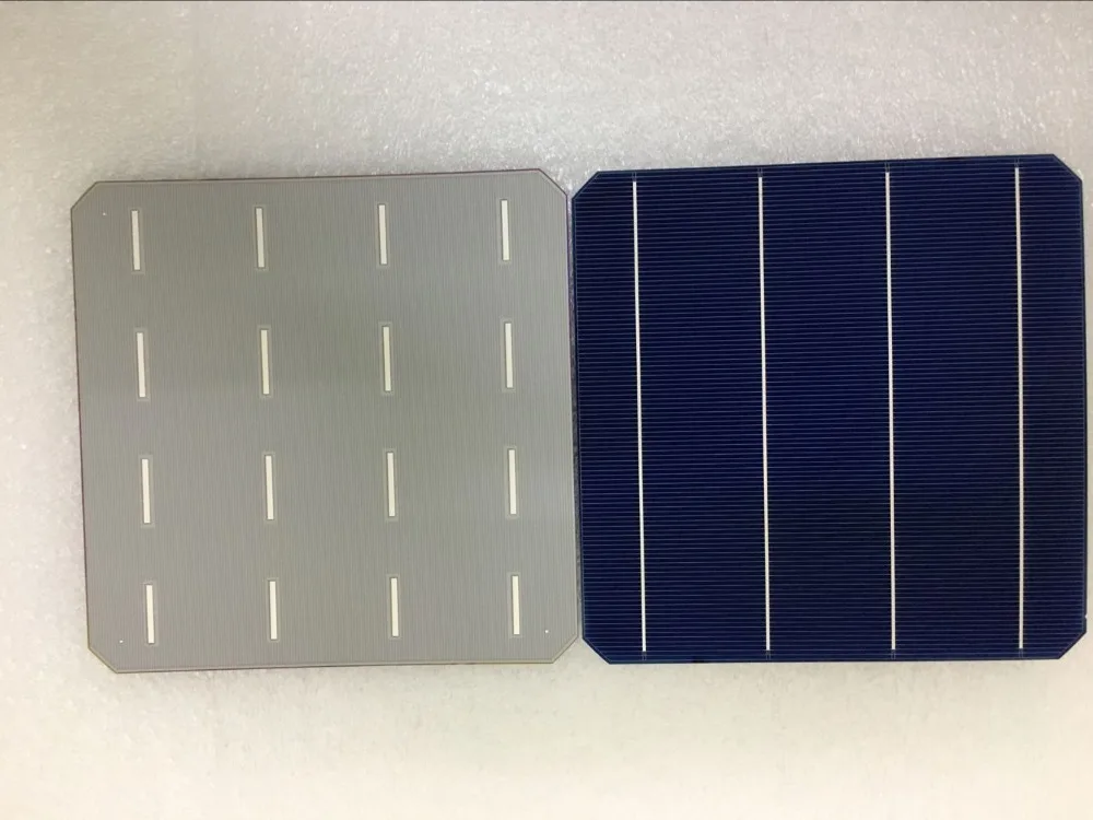 Монокристаллическая солнечная батарея 60 шт. 5 Вт/шт. 156 75*156 75 мм для DIY