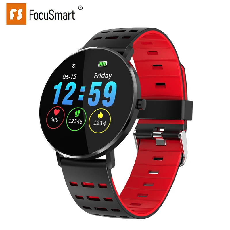 Смарт браслет FocuSmart L6 фитнес трекер кровяное давление монитор HeartRate