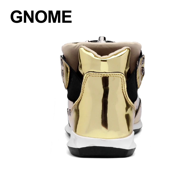 Кроссовки GNOME мужские с леопардовым принтом повседневная обувь из искусственной
