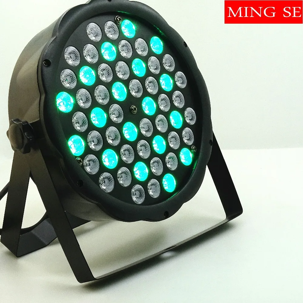 Пульт дистанционного управления 54X3W RGBW светодиодный Par свет светодиодный PAR DMX512 светодиодные лампы контроллера, диско осветительное оборудование для ди-Джея