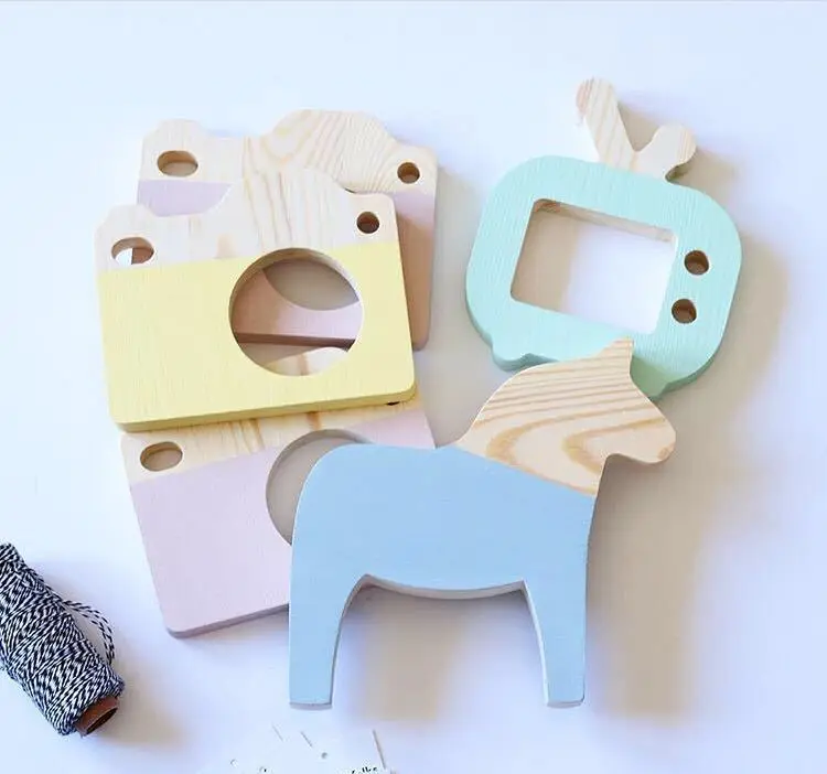 Декоративная фигурка INS деревянная игрушка для камеры моделирующий декор