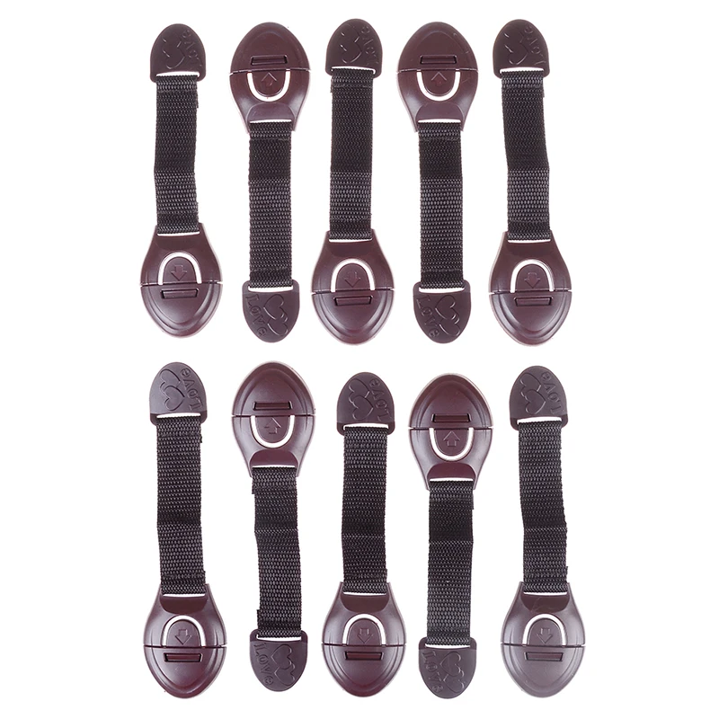 Новинка 10 шт./лот Дверь шкафа Ящики Холодильник туалет безопасные замки для