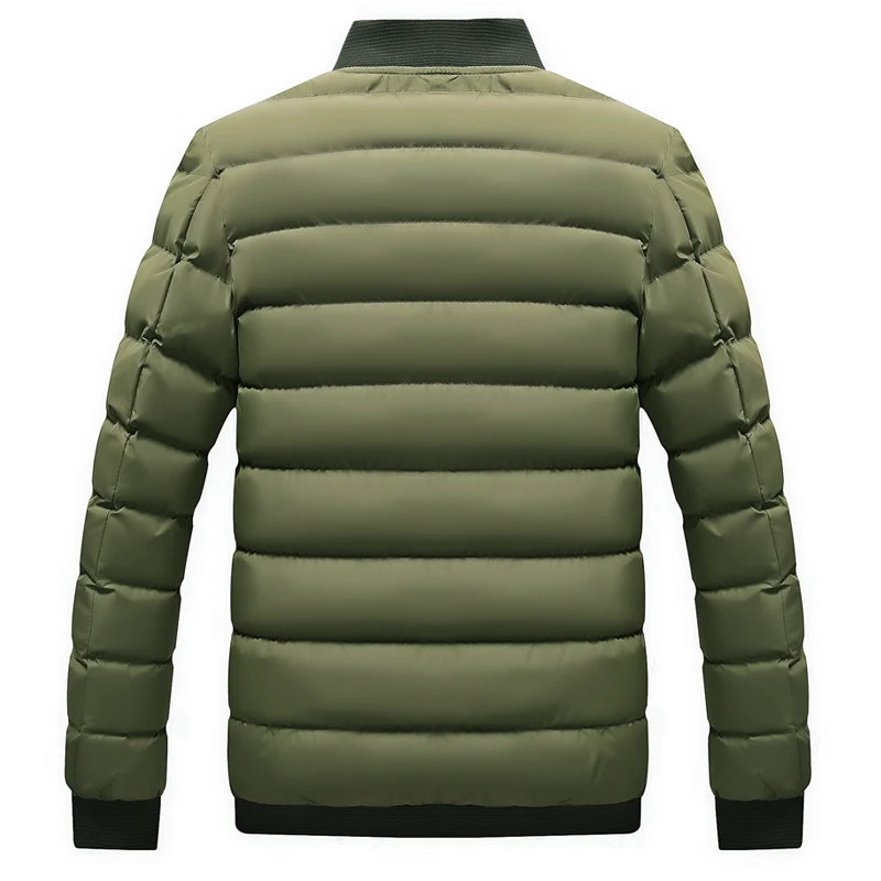 American Flag Jackets Winter Warm Thicken Coat Men's Military Casual Male Outerwear 7777 | Мужская одежда