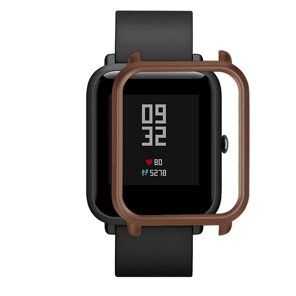 Модный чехол для ПК Защитный Xiaomi Huami Amazfit Bip Youth Watch SmartWatch Watachband Спортивные товары