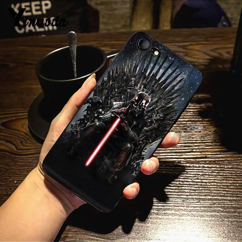 1 Yinuoda для iPhone 7 6 X Чехол Star Wars Изысканный Роскошный телефон чехол для iPhone 7X6 6S 8 Plus X 5 5S SE XS XR - Цвет: 1