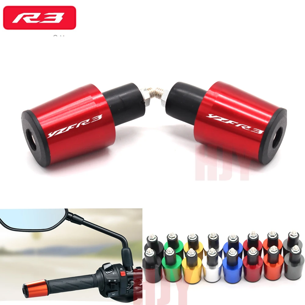 Мотоциклетные аксессуары 1/4 &quot22 мм ручки руля крышка Заглушки для Yamaha YZF R3 7/8 2014 2015