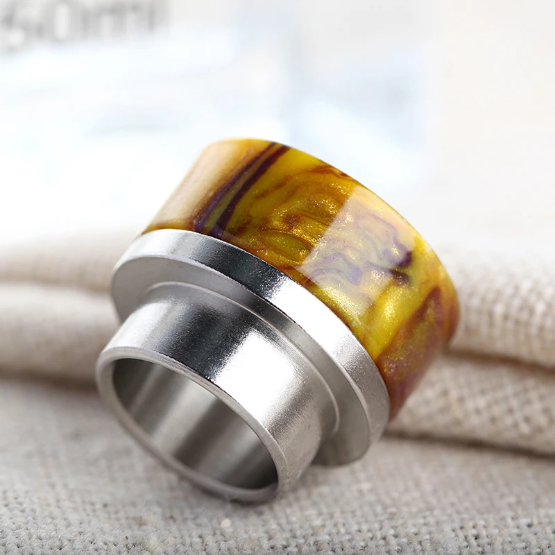 Дрип тип Coil Father 10 шт./лот из эпоксидной смолы и нержавеющей стали 810 для Kennedy 24 RDA Goon