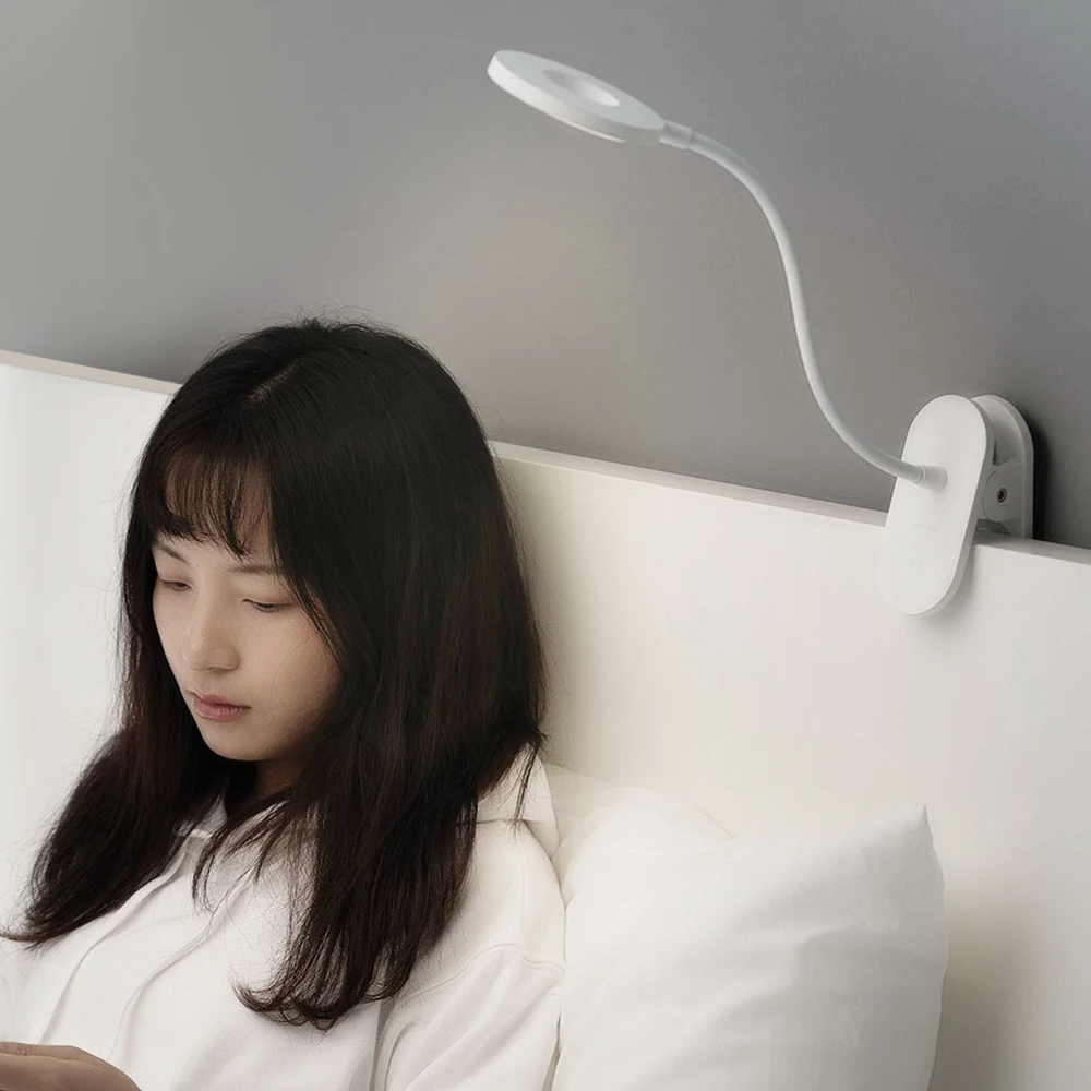 Светодиодная настольная лампа Xiaomi Yeelight с зажимом ночник Перезаряжаемый USB 5 Вт 360