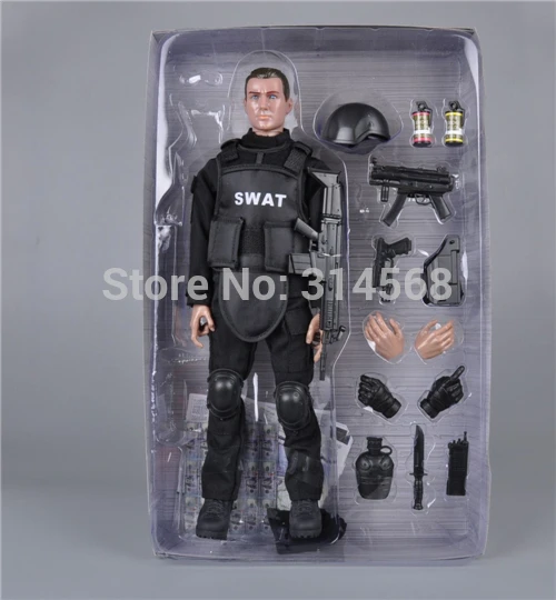 1/6 весы NB06A Мужская солдатская Модель 12 дюймов Swat SDU уплотнения полный набор