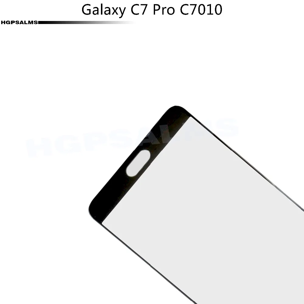 Для samsung Galaxy C7Pro C7010 Внешний стеклянный объектив с сенсорным экраном внешняя