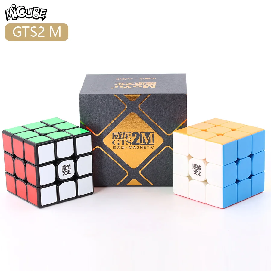 Moyu WeiLong GTS V2 3X3X3 Магнитный куб магические кубики 3x3x3 скоростной куб головоломка Weilong GTS3 M WR M GTS2M для детских игрушек